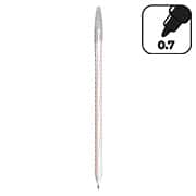 Caneta esferográfica 0,7mm, Laranja, Spiro Clean, 52.0649, Cis - 1 UN