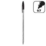 Caneta esferográfica 0,7mm, Preta, Spiro Pro, 52.0656, Cis - 1 UN Caneta esferográfica 0,7mm, Preta, Spiro Pro, 52.0656, Cis - 1 UN