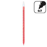 Caneta esferográfica 0,7mm, Vermelha, Spiro, 52.0611, Cis - 1 UN