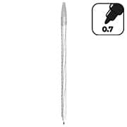 Caneta esferográfica 0,7mm, Preta, Spiro Clean, 52.0644, Cis - 1 UN