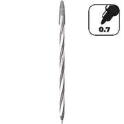 Caneta esferográfica Gel, Preta, ponta de 0.7mm, Spiro, Cis - BT 1 UN Caneta esferográfica Gel, Preta, ponta de 0.7mm, Spiro, Cis - BT 1 UN