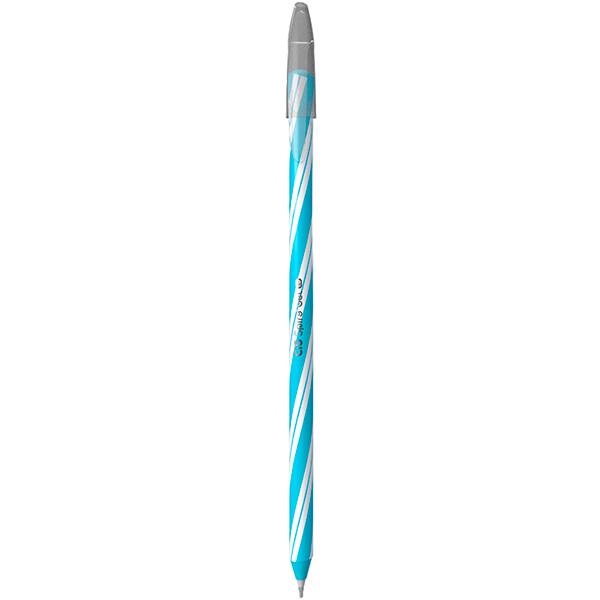 Caneta esferográfica Gel, Azul Claro, ponta de 0.7mm, Spiro, Cis - BT 1 UN
