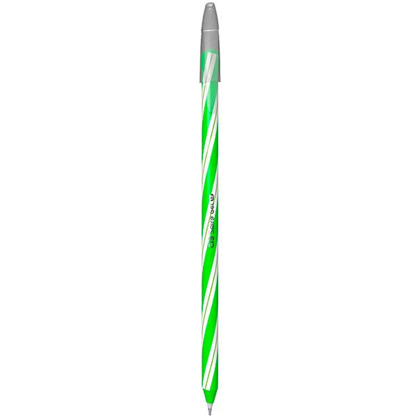 Caneta esferográfica Gel, Verde, ponta de 0.7mm, Spiro, Cis - BT 1 UN
