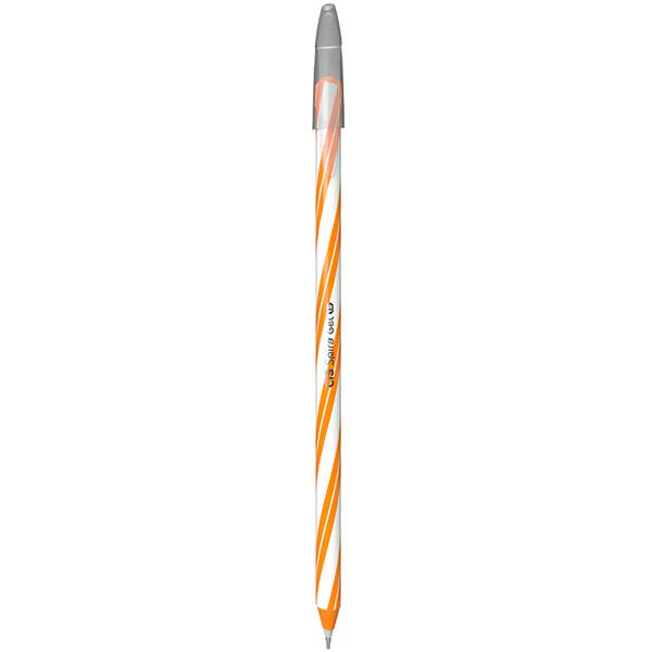 Caneta esferográfica Gel, Laranja, ponta de 0.7mm, Spiro, Cis - BT 1 UN
