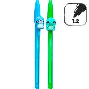 Caneta esferográfica 1.2mm cristal Dino e Tuba. vd/az 530035 BIC BT 2 UN Caneta esferográfica 1.2mm cristal Dino e Tuba. vd/az 530035 BIC BT 2 UN