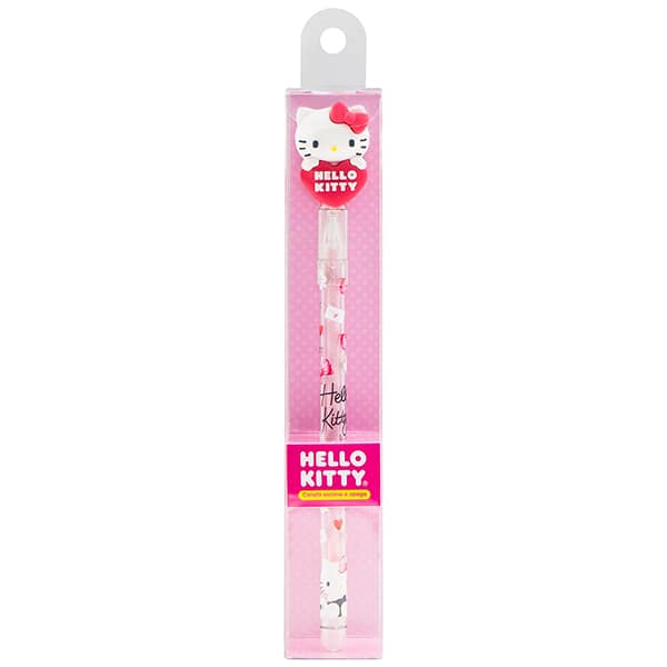 Caneta esferográfica gel apagável, 0,7mm, Hello Kitty H, Spiral - BT 1 UN