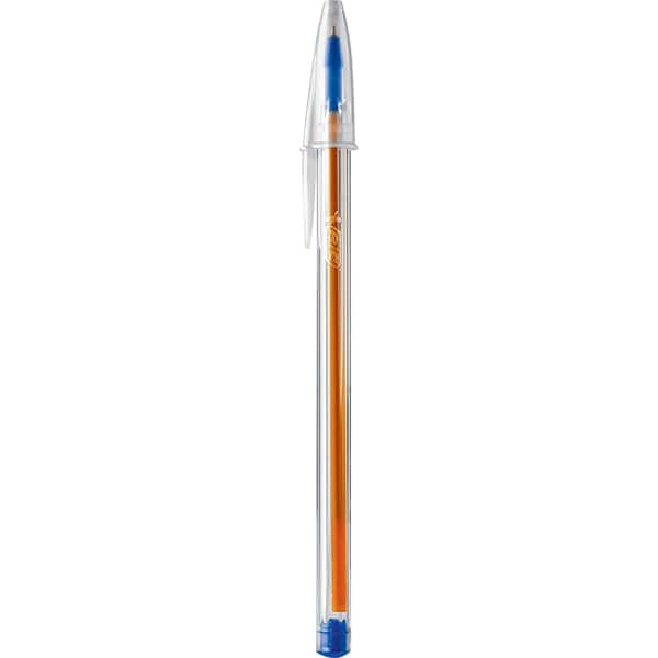 Caneta Esferográfica BIC Escrita Fina Cristal, Azul, BT 3 UN