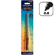 Caneta esferográfica Varinha Harry Potter, Ponta de 1.0mm, 10221, Leonora - BT 1 UN