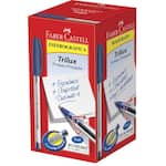 Caneta Esferográfica Trilux Azul 1.0mm Faber-Castell CX 50 UN