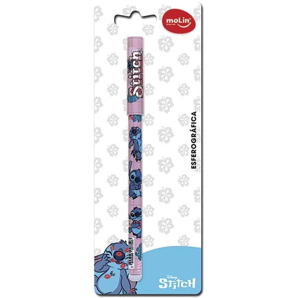 Caneta esferográfica 1.0mm Stitch 31300 Molin BT 1 UN