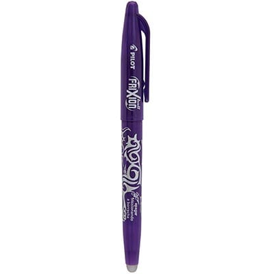 Caneta Apagável em Gel, Esferográfica, Ponta 0,7mm, Violeta, Frixion - Pilot - BT 1 UN