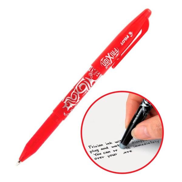 Caneta Apagável em Gel, Esferográfica, Ponta 0,7mm, Vermelho, Frixion - Pilot - BT 1 UN