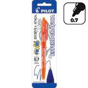 Caneta Apagável em Gel, Esferográfica, Ponta 0,7mm, Laranja, Frixion - Pilot - PT 1 UN