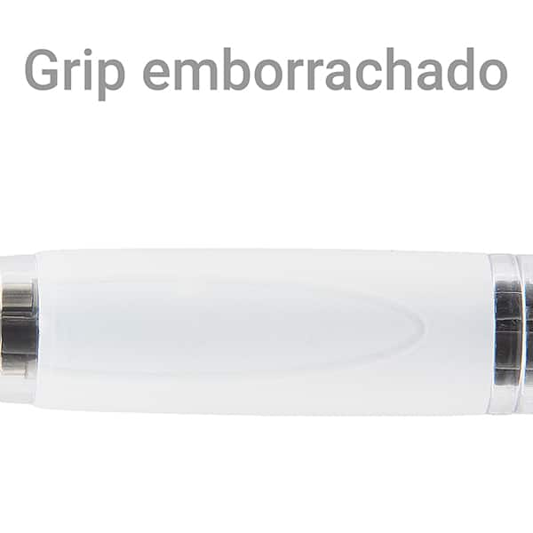 Caneta esferográfica retrátil, 4 cores, ponta de 0,7mm, Transparente, AA99-3K, Spiral BT 1 UN