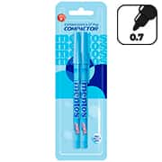 Caneta esferográfica 0.7 Pop Mentos, Azul, 2919624, Compactor - BT 2 UN