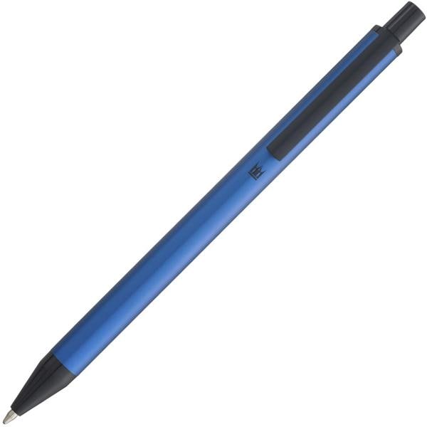 Caneta de luxo esferográfica, Metalic Azul, tinta azul, DI18006A, Crown - CX 1 UN