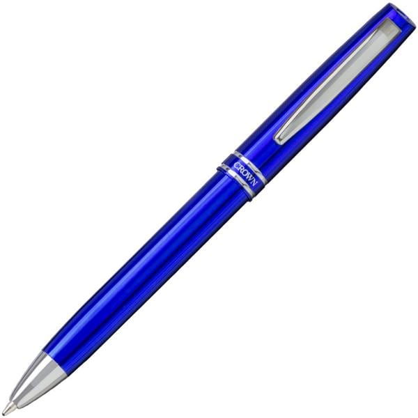 Caneta de luxo esferográfica, Otawa, Azul, tinta azul, DI10076A, Crown - CX 1 UN