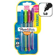 Caneta esferográfica 1.0mm, Kilométrica Ink Joy Colorz, 2018722, Paper Mate - BT 4 UN Caneta esferográfica 1.0mm, Kilométrica Ink Joy Colorz, 2018722, Paper Mate - BT 4 UN
