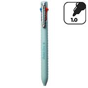 Caneta esferográfica retrátil 4 cores, 1,0mm, Azul claro, SM/BXC470L, Pentel - BT 1 UN Caneta esferográfica retrátil 4 cores, 1,0mm, Azul claro, SM/BXC470L, Pentel - BT 1 UN