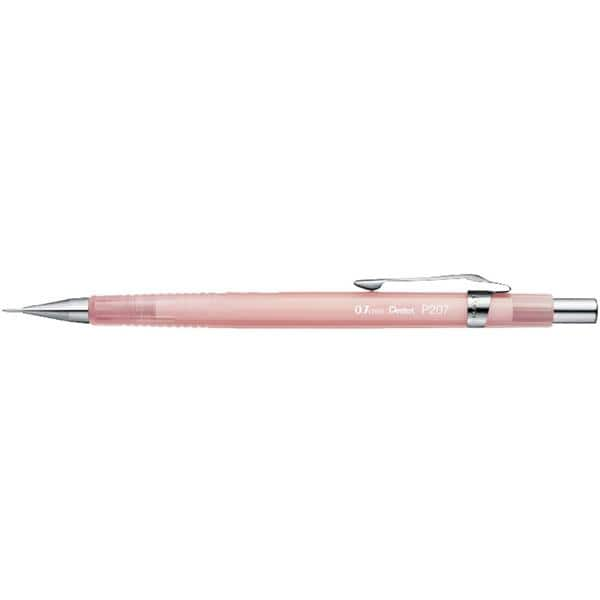 Lapiseira 0.7mm Sharp, Rosa transparente, P200, SM/P207CL, Pentel - BT 1 UN