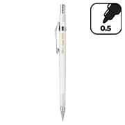 Lapiseira 0.5mm Sharp, Branco transparente, P200, SM/P205CL, Pentel - BT 1 UN