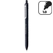 Caneta esferográfica retrátil 1.0mm, Izee, Preta, Pentel - BT 1 UN Caneta esferográfica retrátil 1.0mm, Izee, Preta, Pentel - BT 1 UN