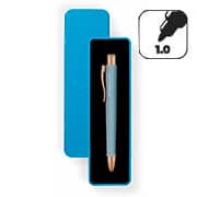Caneta de luxo esferográfica, Poly Ball urban, Azul Gold, Ponta de 1,0mm, ES/ESURBAZ, Faber-Castell  - ET 1 UN Caneta de luxo esferográfica, Poly Ball urban, Azul Gold, Ponta de 1,0mm, ES/ESURBAZ, Faber-Castell  - ET 1 UN