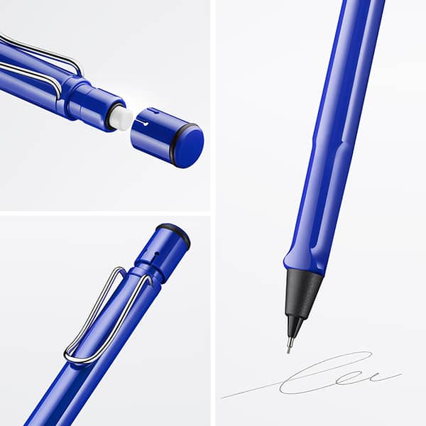 Lapiseira 0.5mm, Safari, Azul, 4000738, Lamy - 1 UN