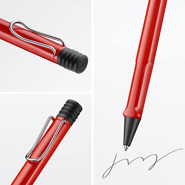 Caneta esferográfica, Safari, Vermelho, 4000884, Lamy - 1 UN