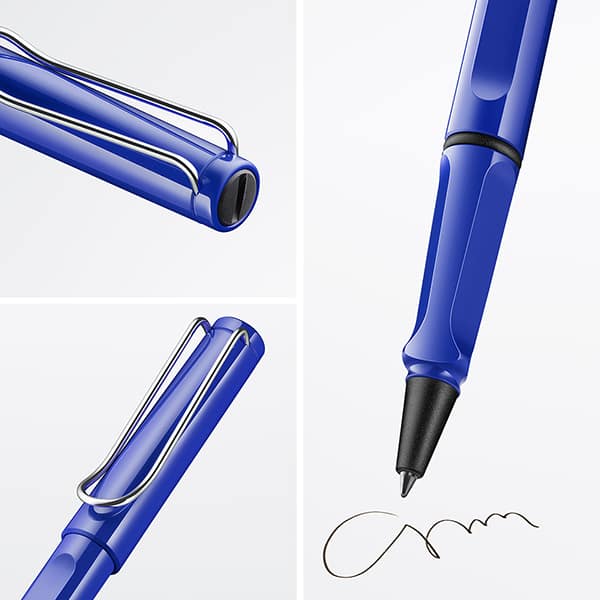 Caneta Luxo Roller ball, Safari, Azul, 4001097, Lamy - 1 UN