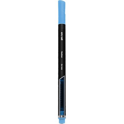 Caneta hidrográfica, Azul claro, 0,4mm, SY, Oval - BT 1 UN