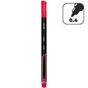 Caneta hidrográfica, Vermelho, 0,4mm, SY, Oval - BT 1 UN