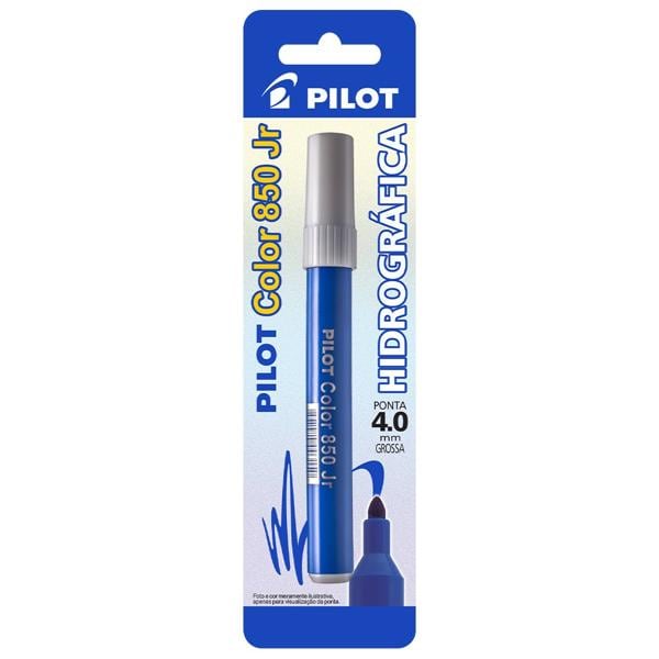 Caneta hidrográfica azul 4,0mm 850 Junior Pilot BT 1 UN