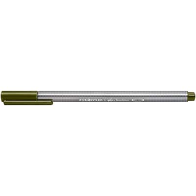 Caneta hidrográfica 0,3mm verde oliva 334-57 02 Staedtler BT 1 UN