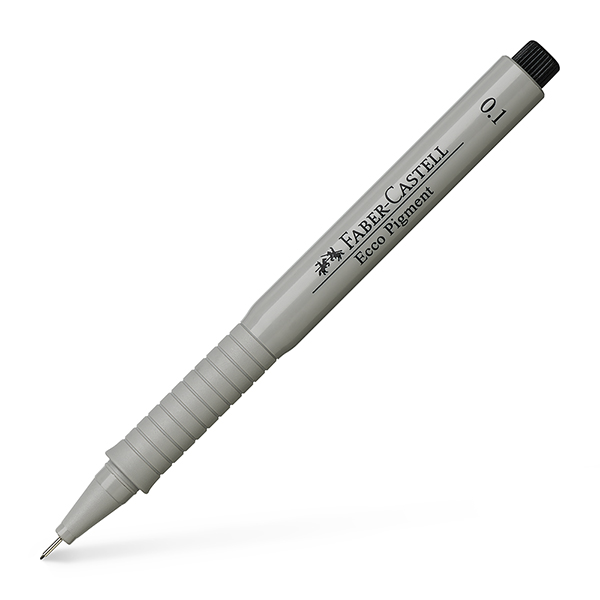 Caneta técnica 0,1 mm nanquim preta, 166199, Faber-Castell - 1 UN Caneta técnica 0,1 mm nanquim preta, 166199, Faber-Castell - 1 UN
