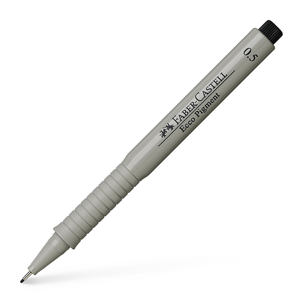 Caneta técnica 0,5 mm nanquim preta, 166599, Faber-Castell - 1 UN Caneta técnica 0,5 mm nanquim preta, 166599, Faber-Castell - 1 UN