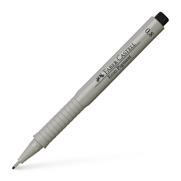 Caneta técnica 0,8 mm nanquim preta, 166899 , Faber-Castell - 1 UN Caneta técnica 0,8 mm nanquim preta, 166899 , Faber-Castell - 1 UN
