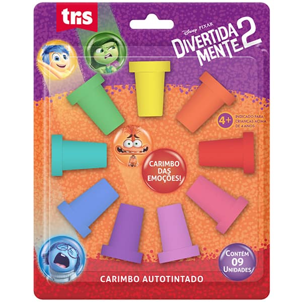 Carimbo autoentintado Divertidamente 909411 Tris BT 1 UN Carimbo autoentintado Divertidamente 909411 Tris BT 1 UN