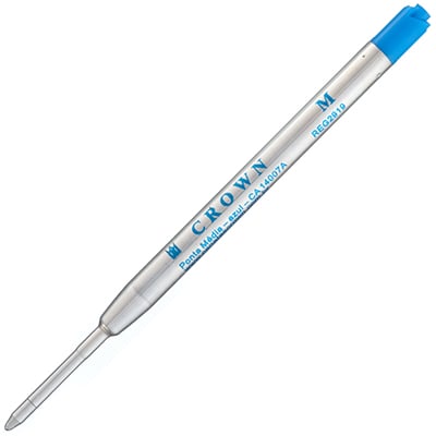 Carga Esferográfica Parker Azul - CA14007A Crown BT 1 UN