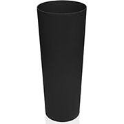 Cesto p/lixo 20L polipropileno preto Ecoline Só Lixeiras PT 1 UN Cesto p/lixo 20L polipropileno preto Ecoline Só Lixeiras PT 1 UN