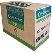 Copo plástico descartável Biodegradável, 50ml, PP, Caixa com 5.000 unidades, CFB050, Copobras - CX 5000 UN Copo plástico descartável Biodegradável, 50ml, PP, Caixa com 5.000 unidades, CFB050, Copobras - CX 5000 UN