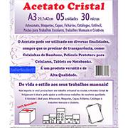 Acetato cristal A3, 0,30 micras, 11, Plastic - PT 1 UN