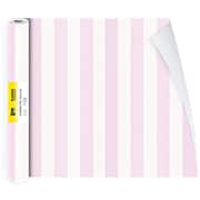 Plástico autoadesivo, Listrado, 45cm x 2m, 120 micras, 5740, Stickfix - PT 1 UN