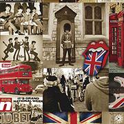 Tecido adesivo, london, 50cmx30cm, 3162-F, Flok - RL 1 UN