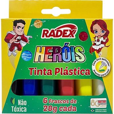 Tinta Plástica, 28g 2576, Radex - ET 6 UN