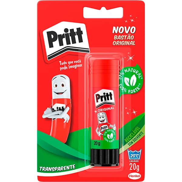 Cola em bastão 20g Pritt 1905230 Henkel BT 1 UN