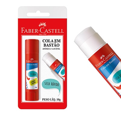 Cola em bastão, 10 g, SM/8110,Faber Castell - BT 1 UN