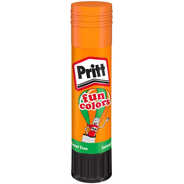 Cola Colorida em Bastão Fun Colors, Pritt, 10g, Cores Sortidas, 2048640, Henkel - BT 1 UN