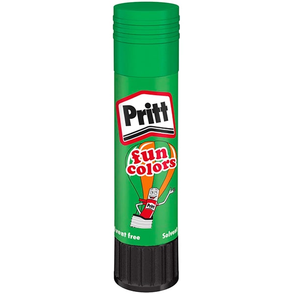 Cola Colorida em Bastão Fun Colors, Pritt, 10g, Cores Sortidas, 2048640, Henkel - BT 1 UN