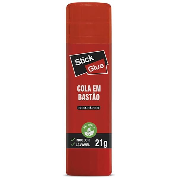 Cola em bastão 21g, Stick Glue - BT 1 UN